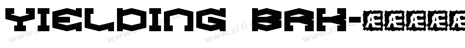 Yielding BRK字体转换